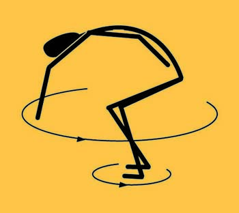 Art martial chinois tout en mouvements circulaires