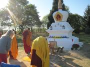 B&eacute;n&eacute;diction du stupa 3
