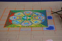 D&eacute;but mandala