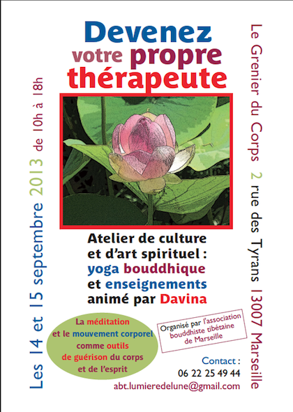 Affiche Thérapeute