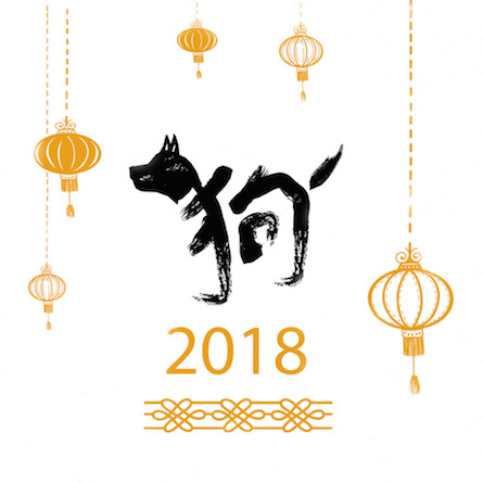 Losar 2018 Année du Chien Jaune de Terre