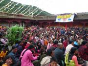 Foule monastère de Golok