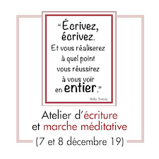 Atelier écriture décembre 19