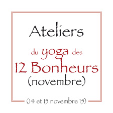 Ateliers yoga novembre 15