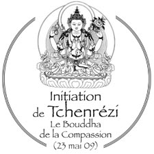 Initiation Tchenrézi Bouddha Compassion 2009