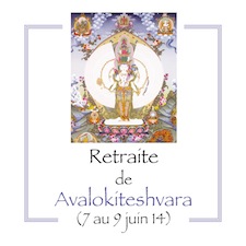 Retraite Avalokiteshvara juin 14