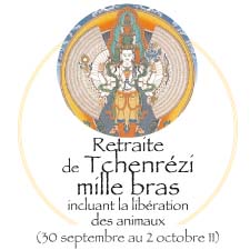 Retraite de Tchenrézi mille bras