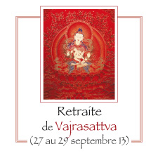 Retraite Vajrasattva septembre 13