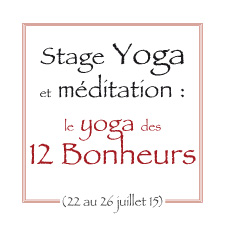 Stage yoga été 2015