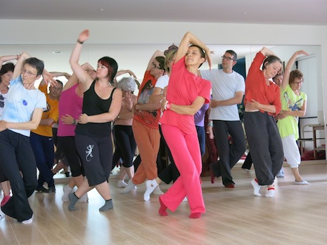 Un atelier du yoga des 12 Bonheurs